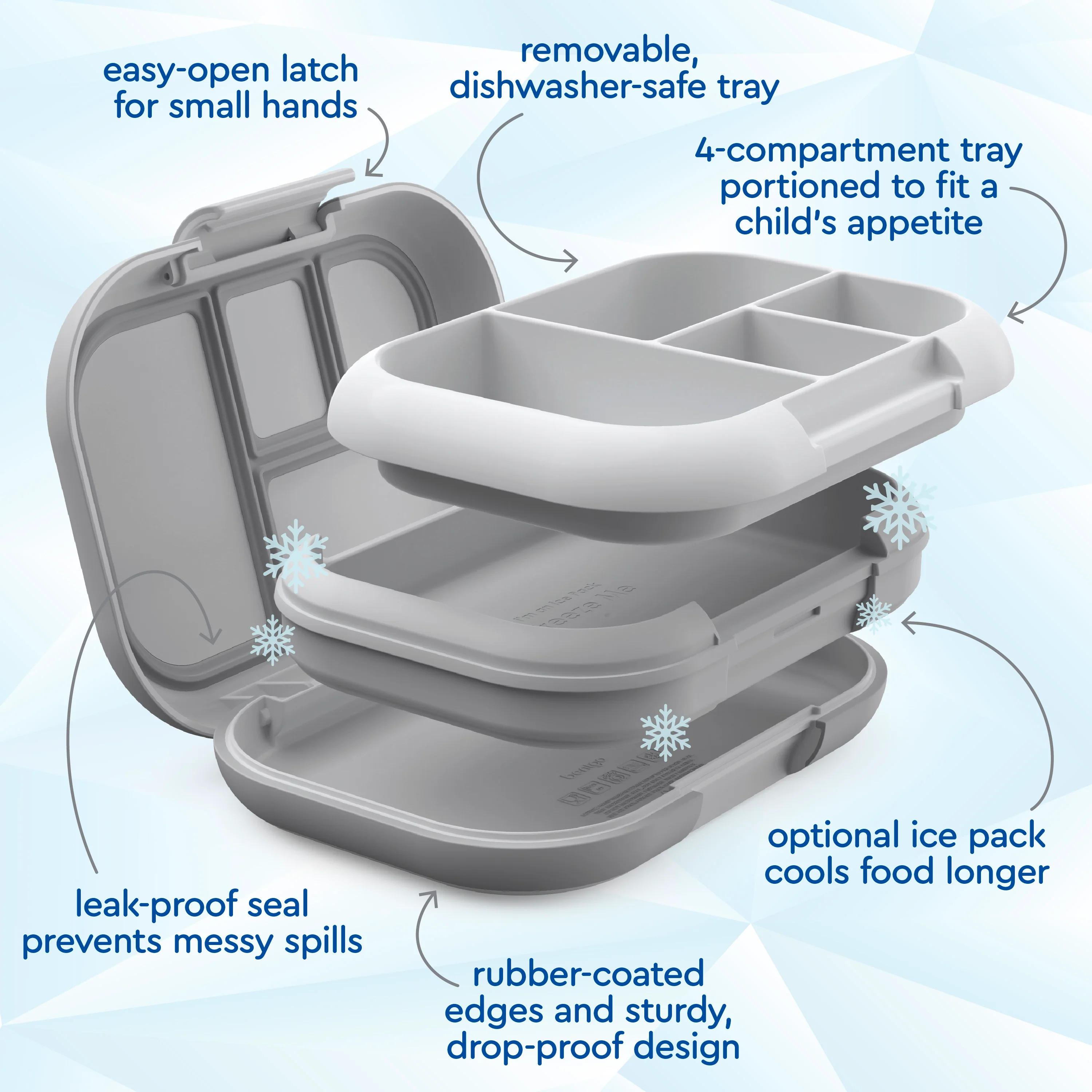 Bentgo Chill Kids Lunch & Snack Box - Image 61