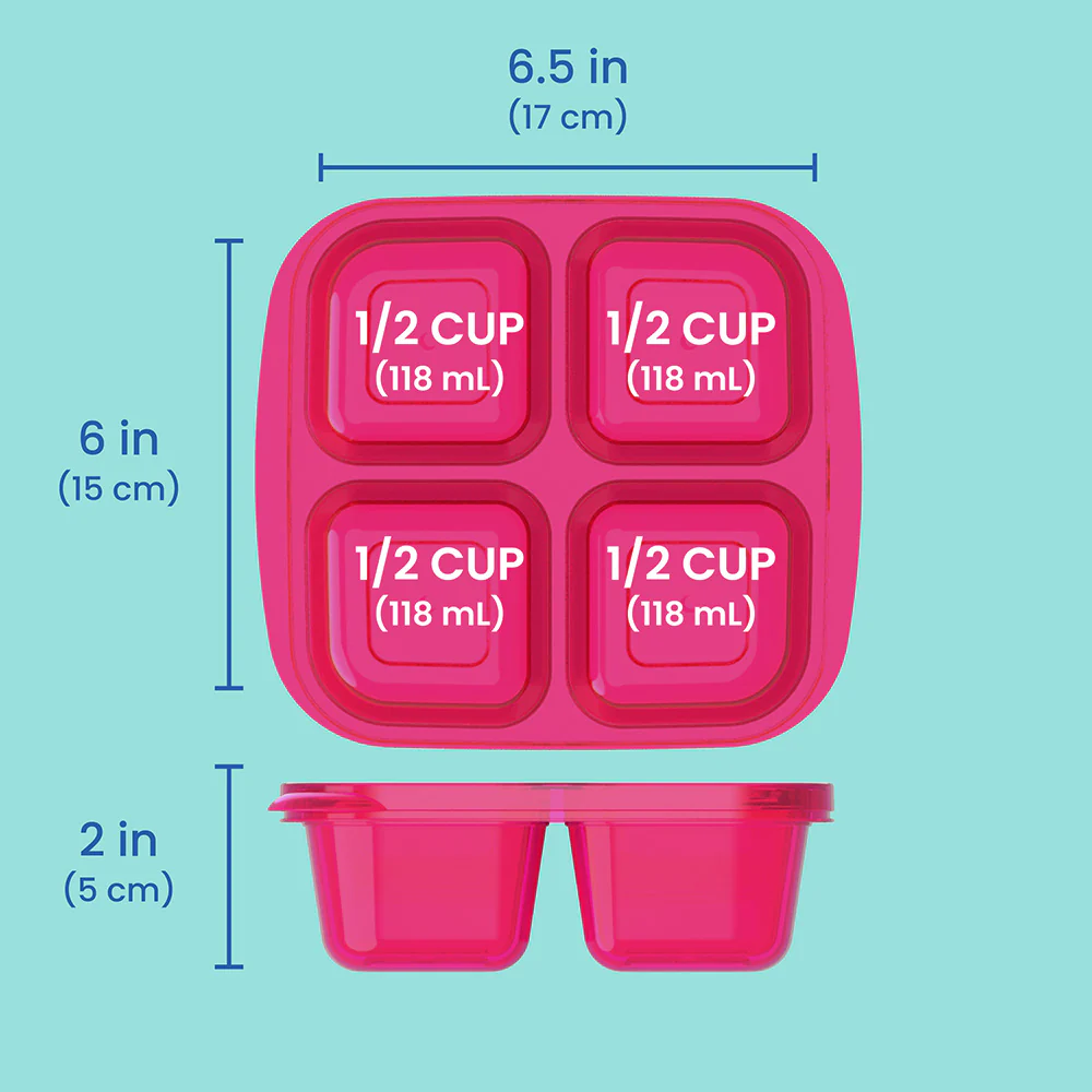 Bentgo Easyboxes 4-Compartment Snack Containers 20-Piece Set - Image 17