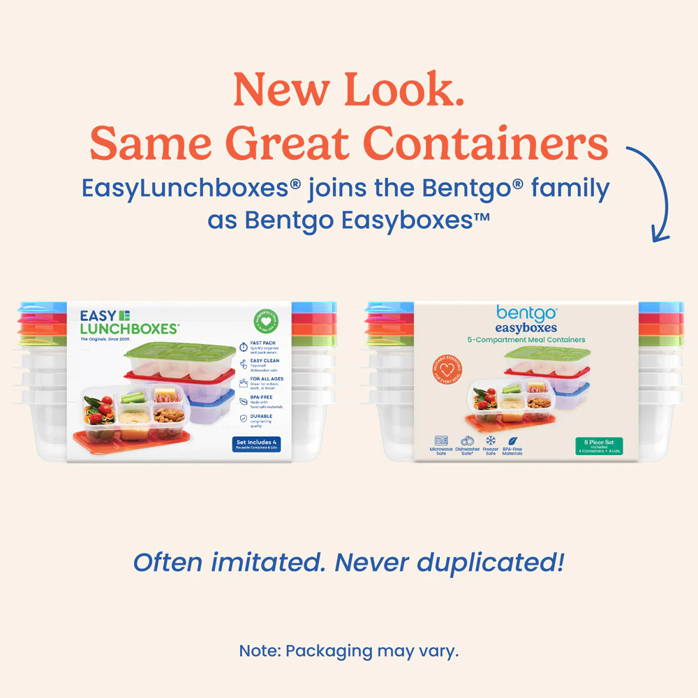 Bentgo Easyboxes 5-Compartment Food Containers 8-Piece Set - Image 5