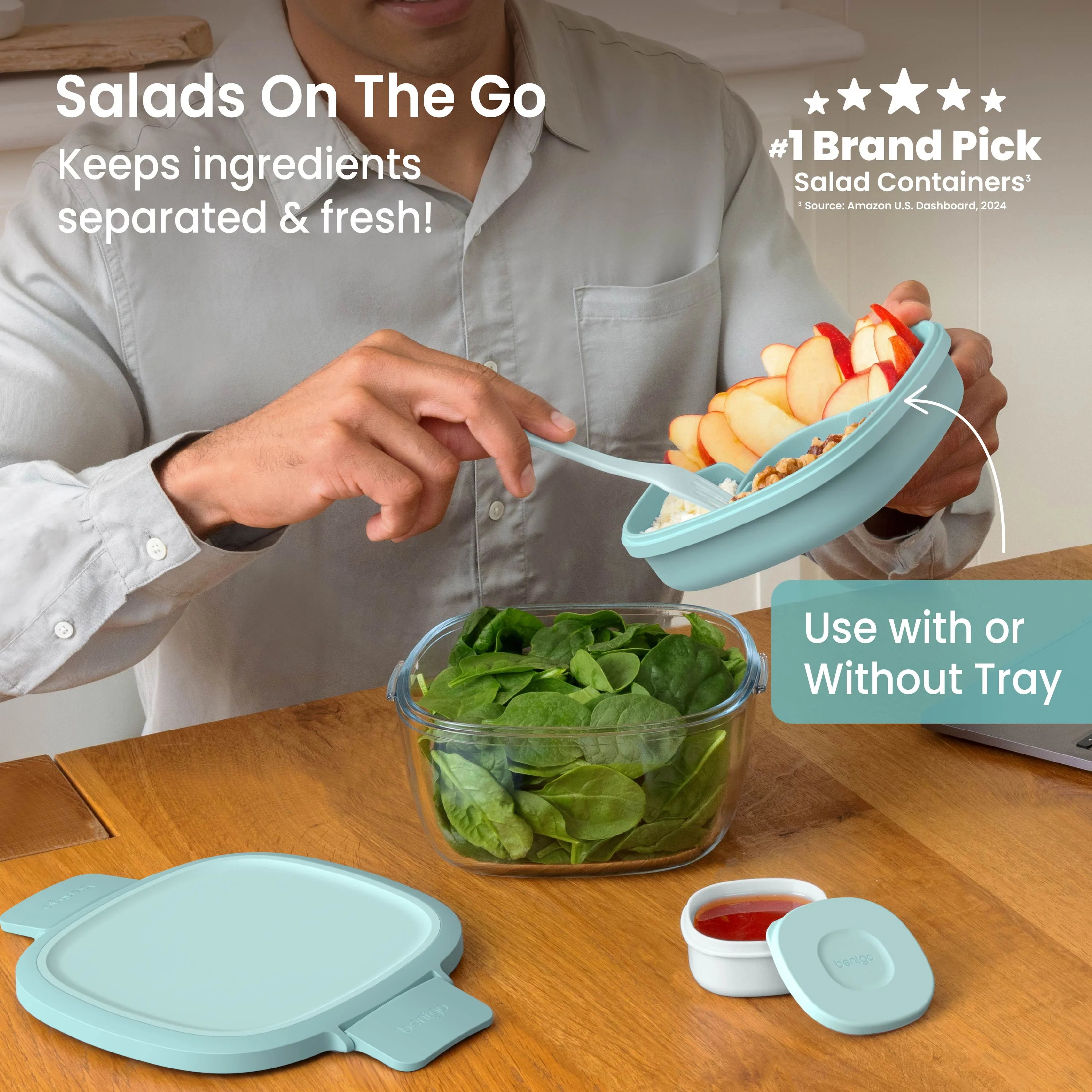 Bentgo Glass Salad Container - Image 37