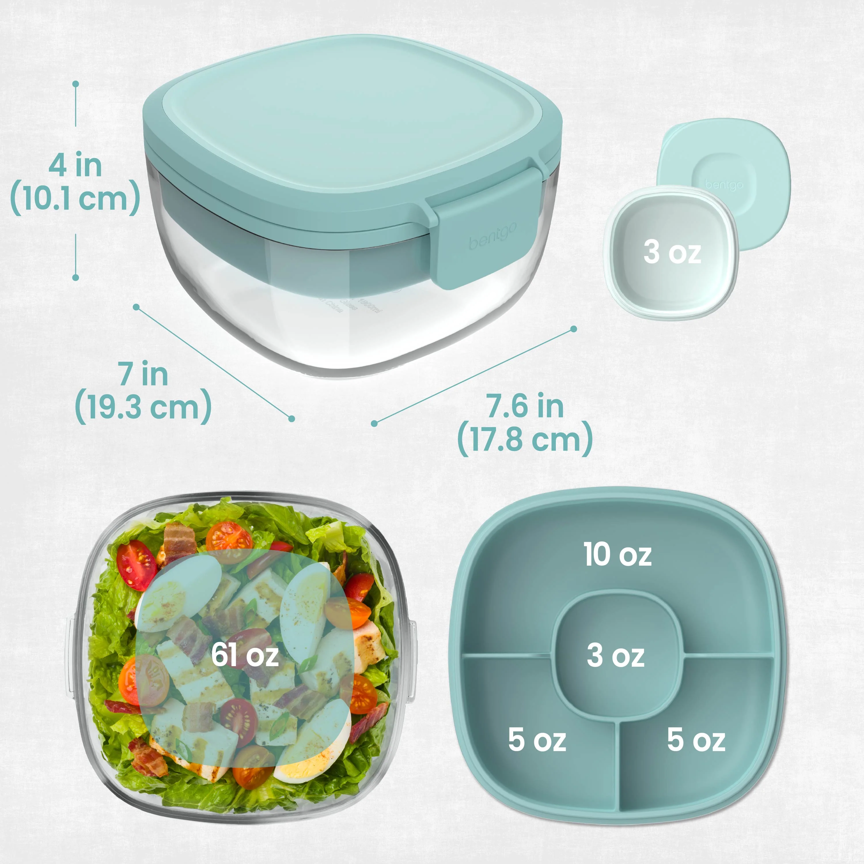 Bentgo Glass Salad Container - Image 41