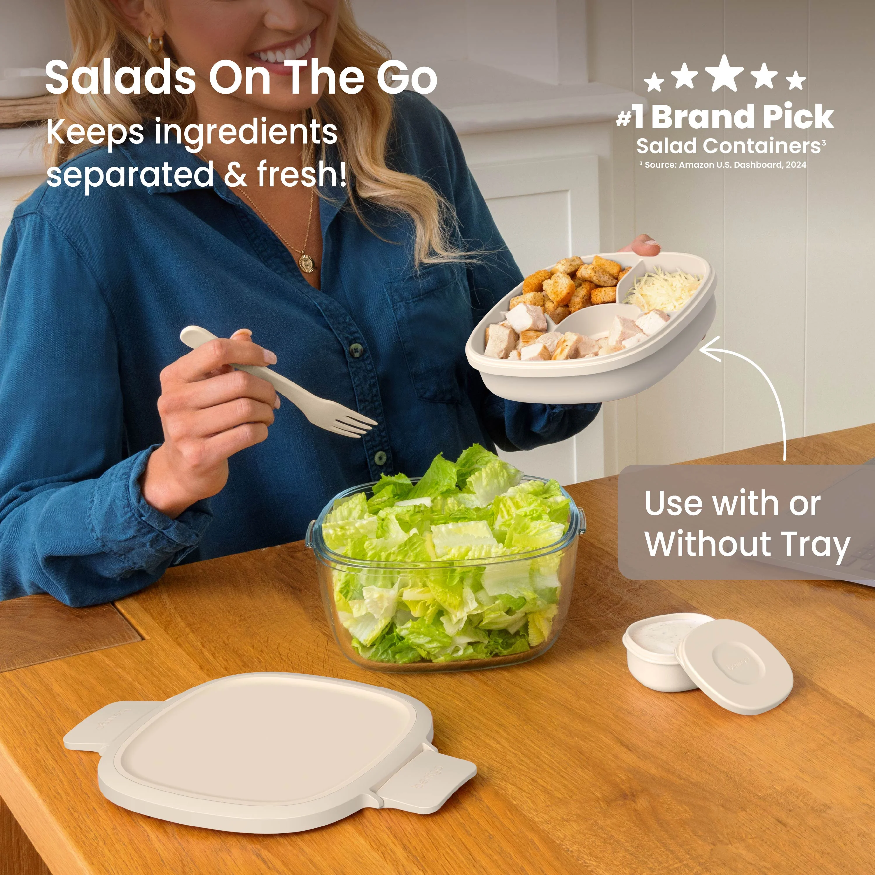 Bentgo Glass Salad Container - Image 44