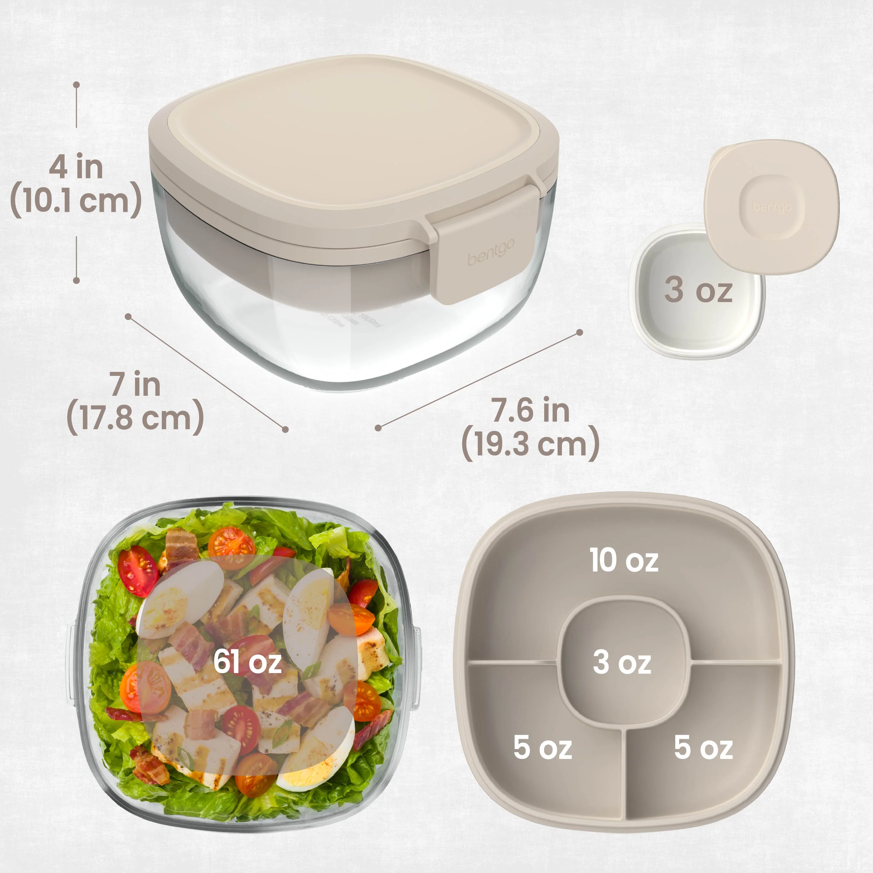 Bentgo Glass Salad Container - Image 48