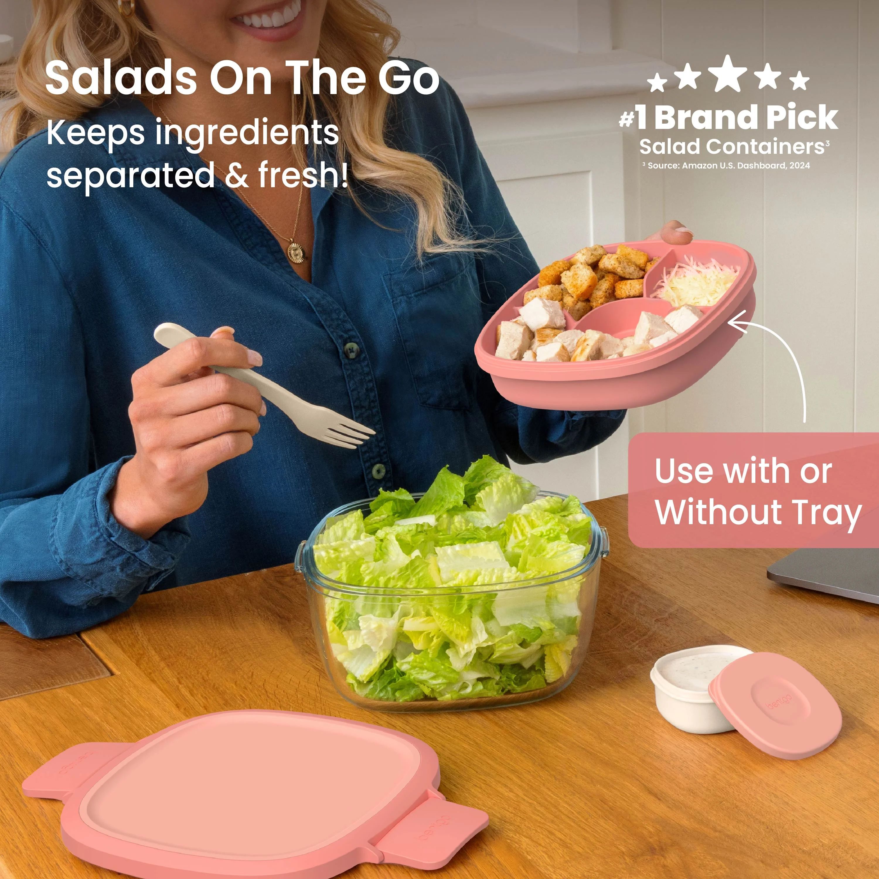 Bentgo Glass Salad Container - Image 51