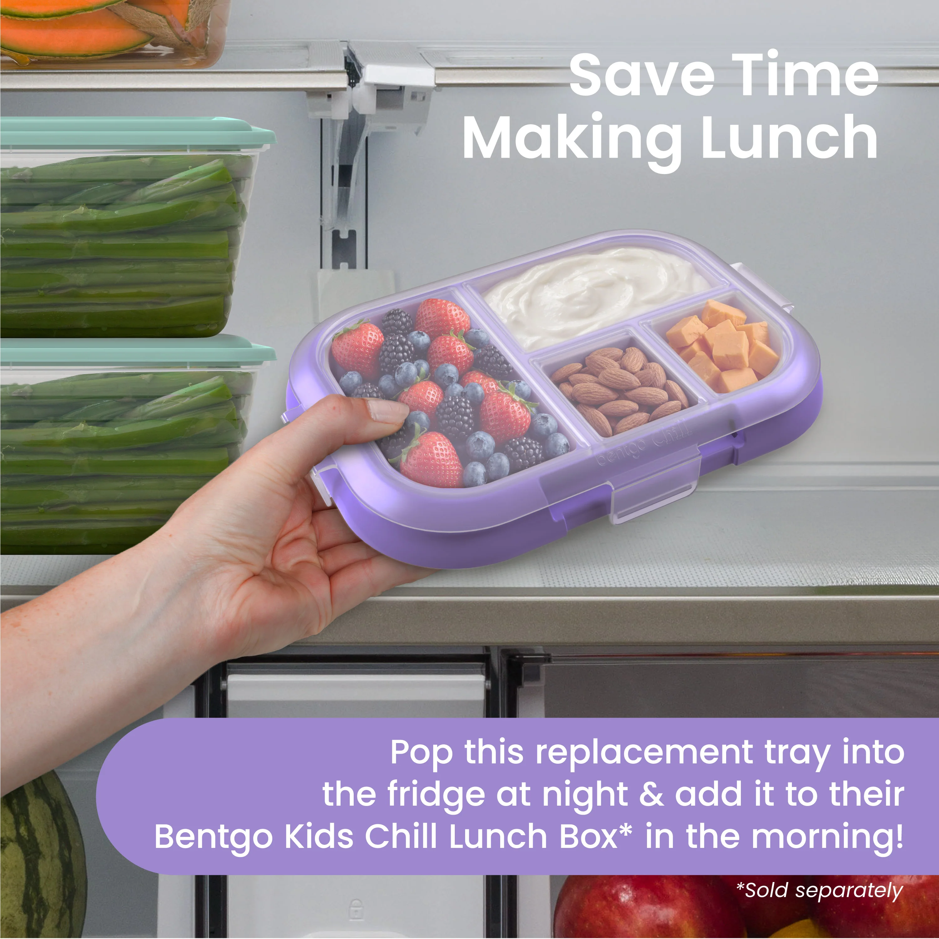 Bentgo Chill Kids Tray with Transparent Cover - Image 18