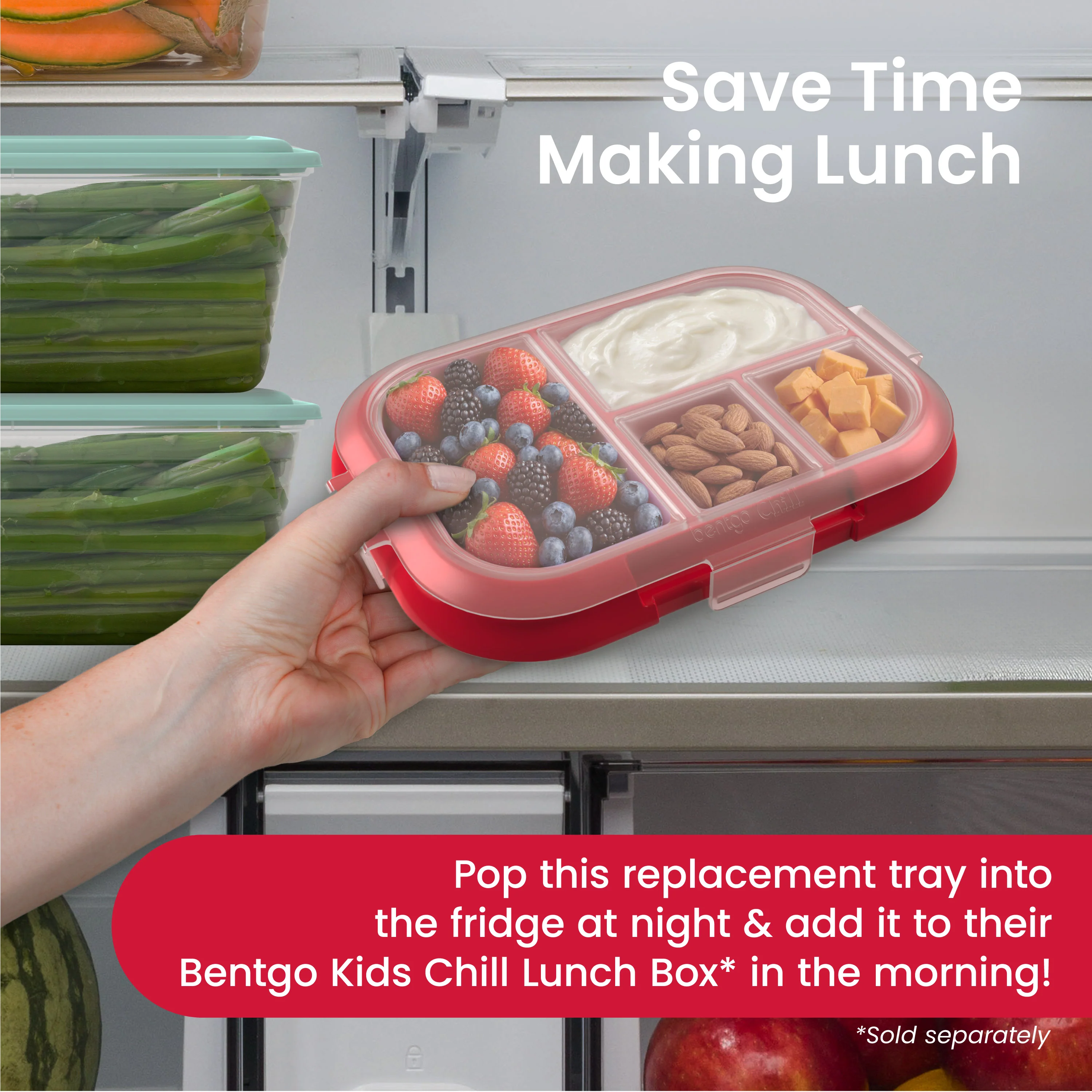 Bentgo Chill Kids Tray with Transparent Cover - Image 22