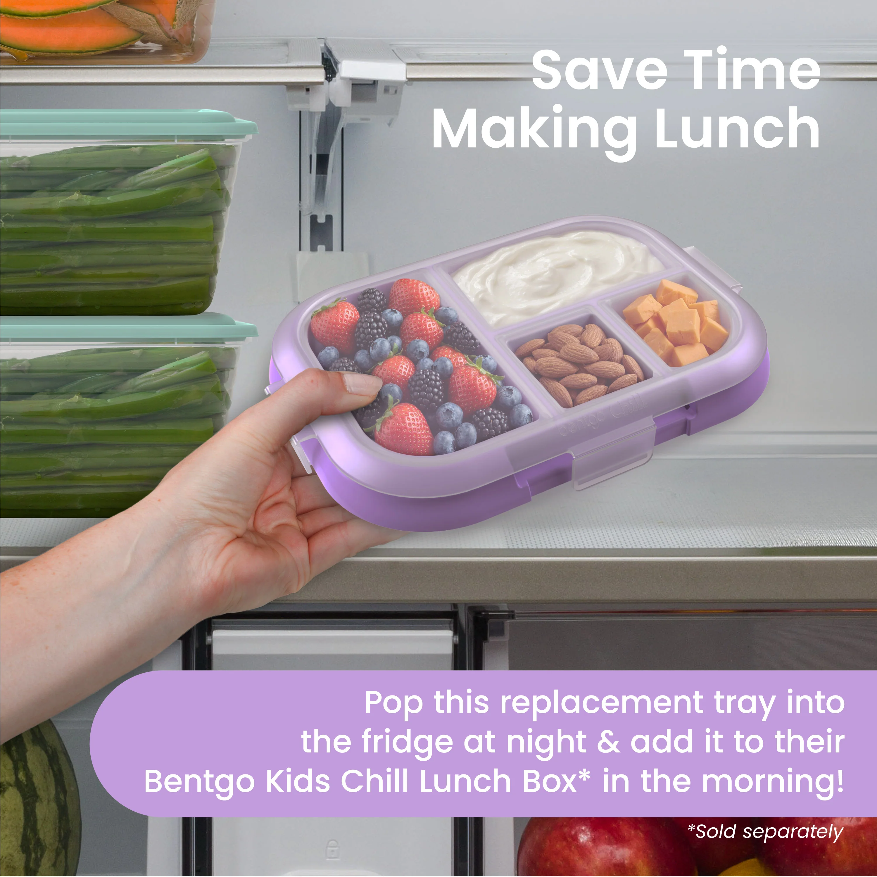 Bentgo Chill Kids Tray with Transparent Cover - Image 38