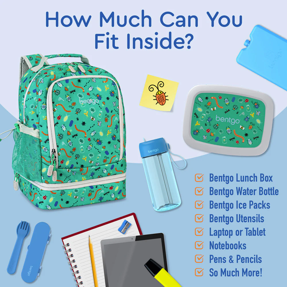 Bentgo Kids Prints 2-in-1 Backpack & Lunch Bag - Image 70