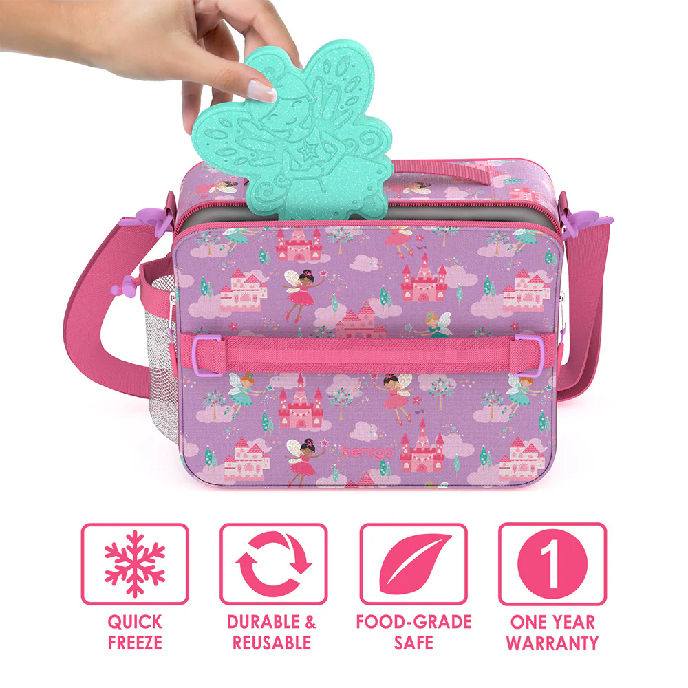 Bentgo Kids Prints Lunch Box, Lunch Bag, & Ice Packs - Image 104