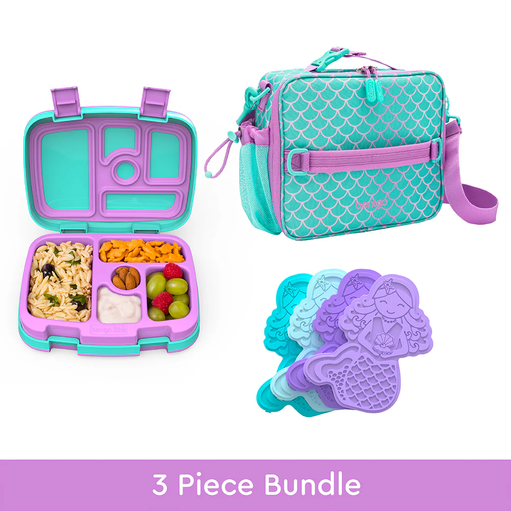Bentgo Kids Prints Lunch Box, Lunch Bag, & Ice Packs - Image 106