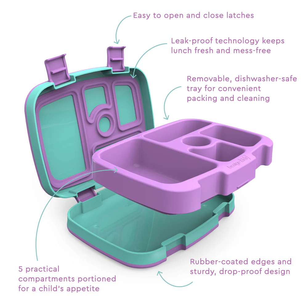 Bentgo Kids Prints Lunch Box, Lunch Bag, & Ice Packs - Image 109