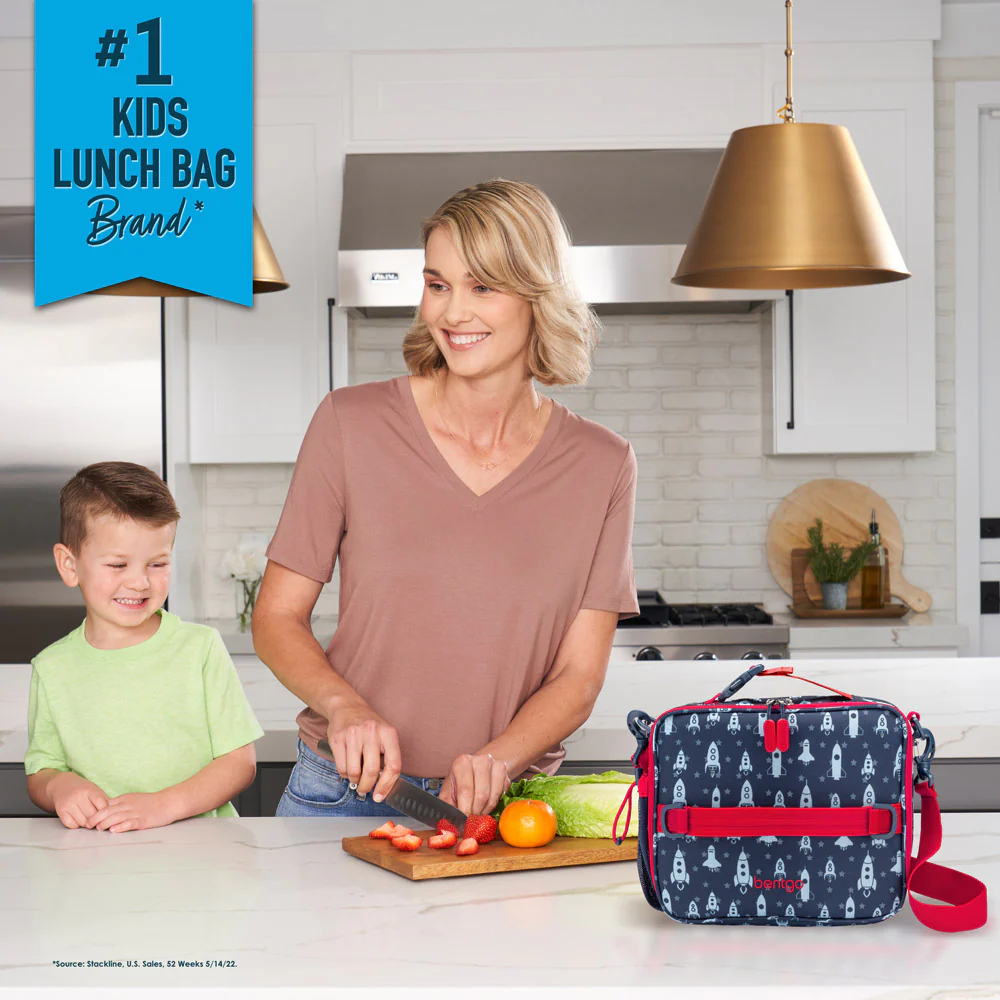 Bentgo Kids Prints Lunch Box, Lunch Bag, & Ice Packs - Image 12