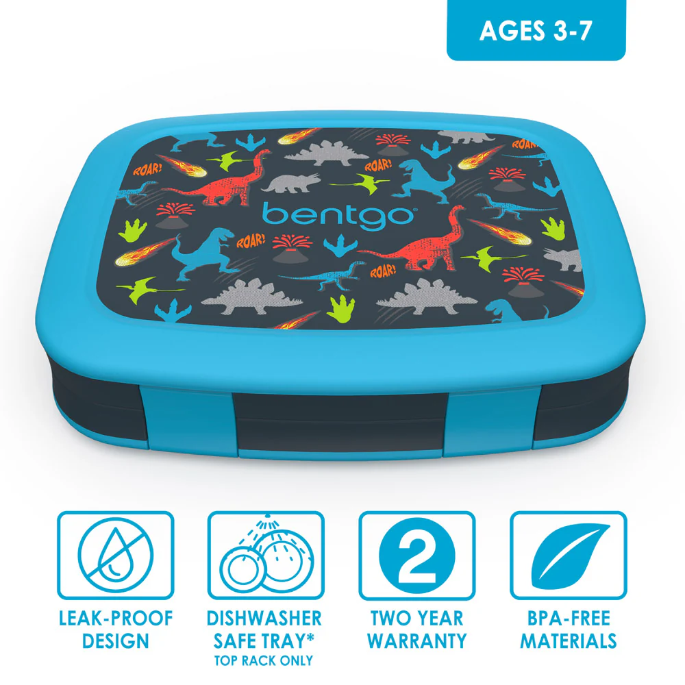 Bentgo Kids Prints Lunch Box, Lunch Bag, & Ice Packs - Image 18
