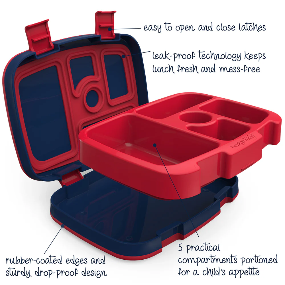 Bentgo Kids Prints Lunch Box, Lunch Bag, & Ice Packs - Image 4