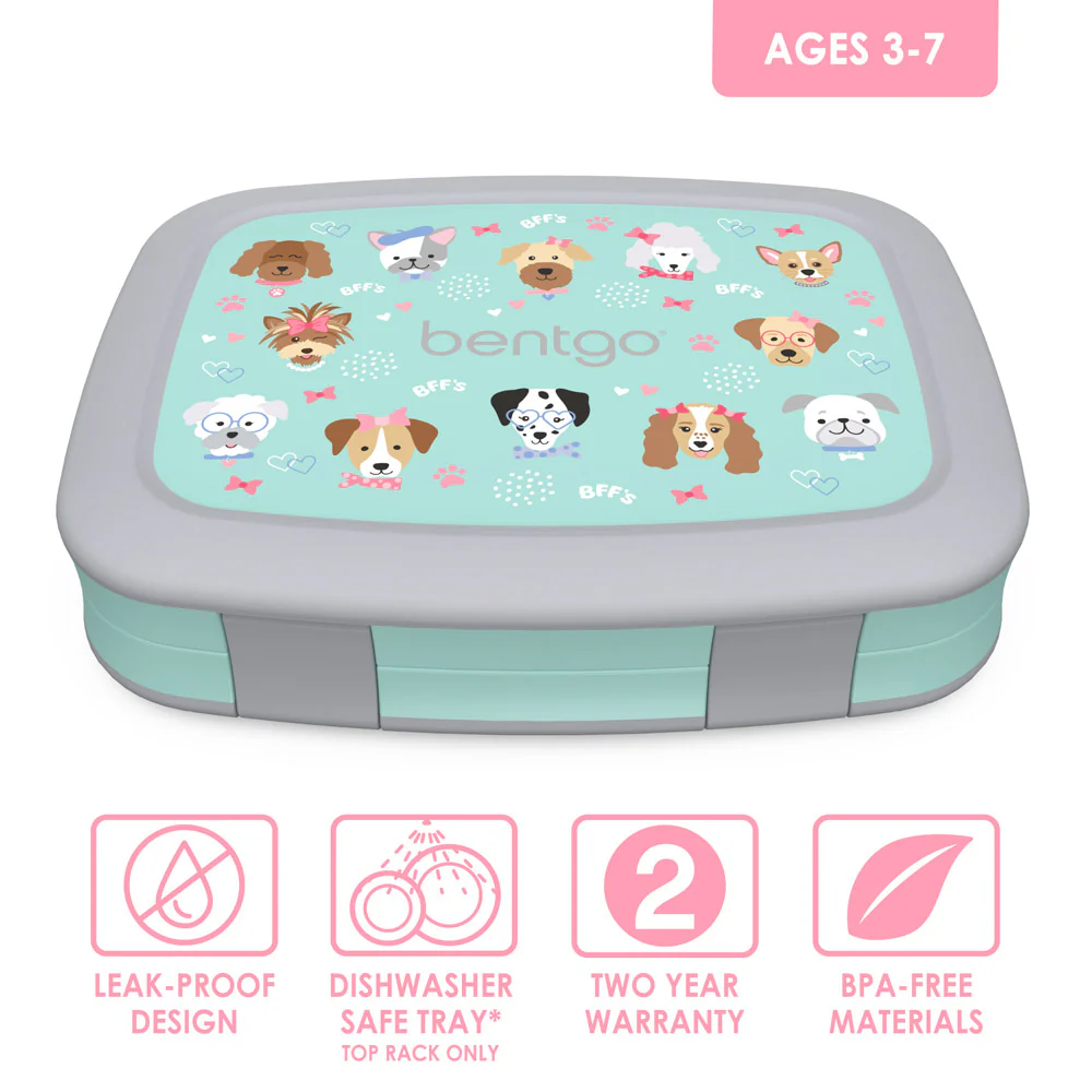 Bentgo Kids Prints Lunch Box, Lunch Bag, & Ice Packs - Image 63