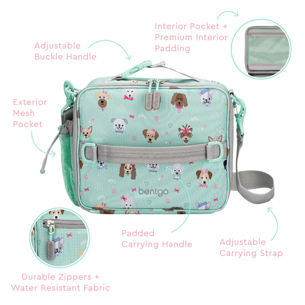 Bentgo Kids Prints Lunch Box, Lunch Bag, & Ice Packs - Image 70