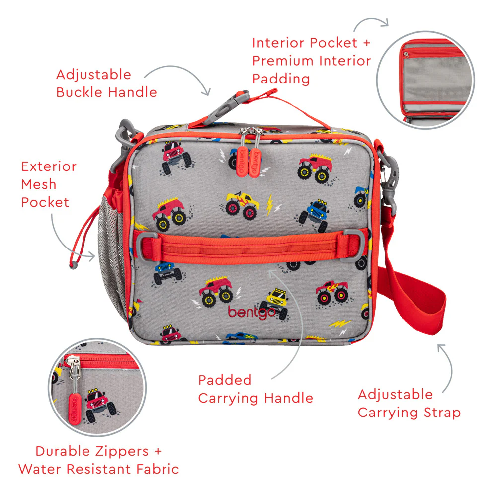 Bentgo Kids Prints Lunch Box, Lunch Bag, & Ice Packs - Image 85