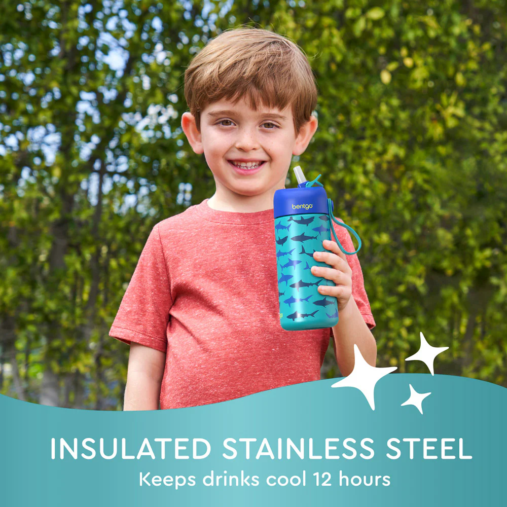 Bentgo Kids Stainless Steel Insulated Water Bottle (2-Pack) - Image 9