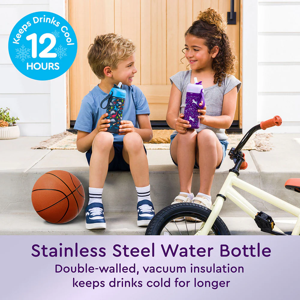Bentgo Kids Stainless Steel Insulated Water Bottle - Image 26