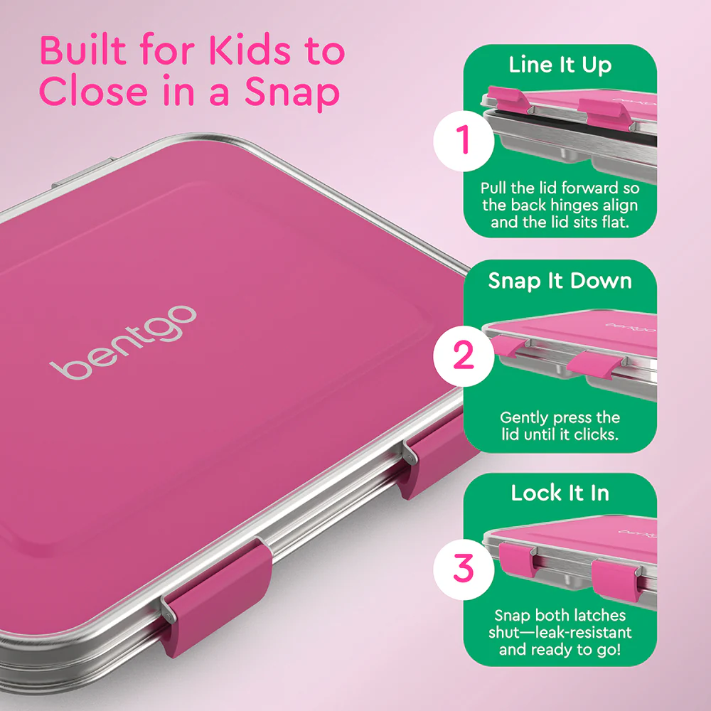 Bentgo Kids Stainless Steel Lunch Box - Image 22