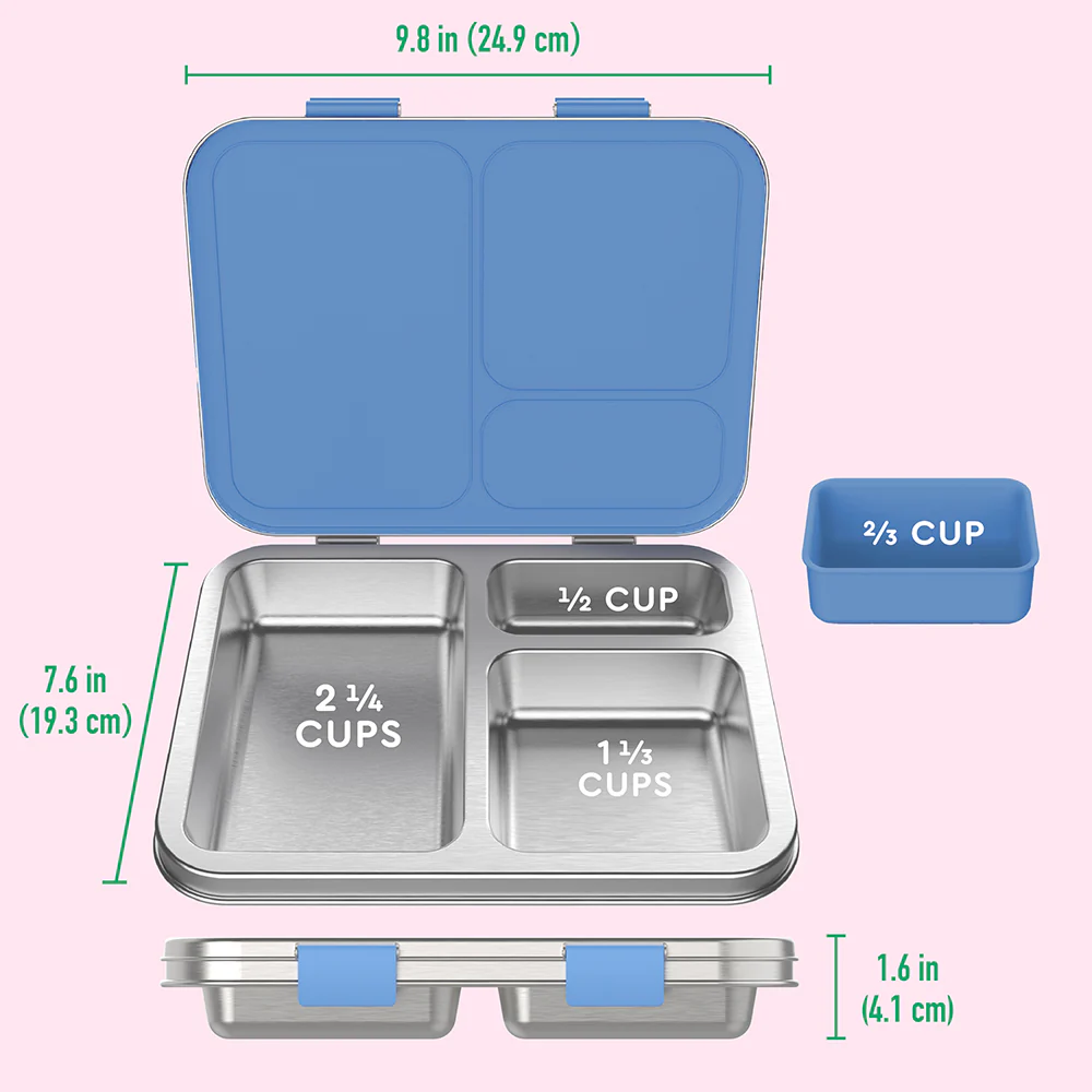 Bentgo Kids Stainless Steel Prints Lunch Box - Image 26