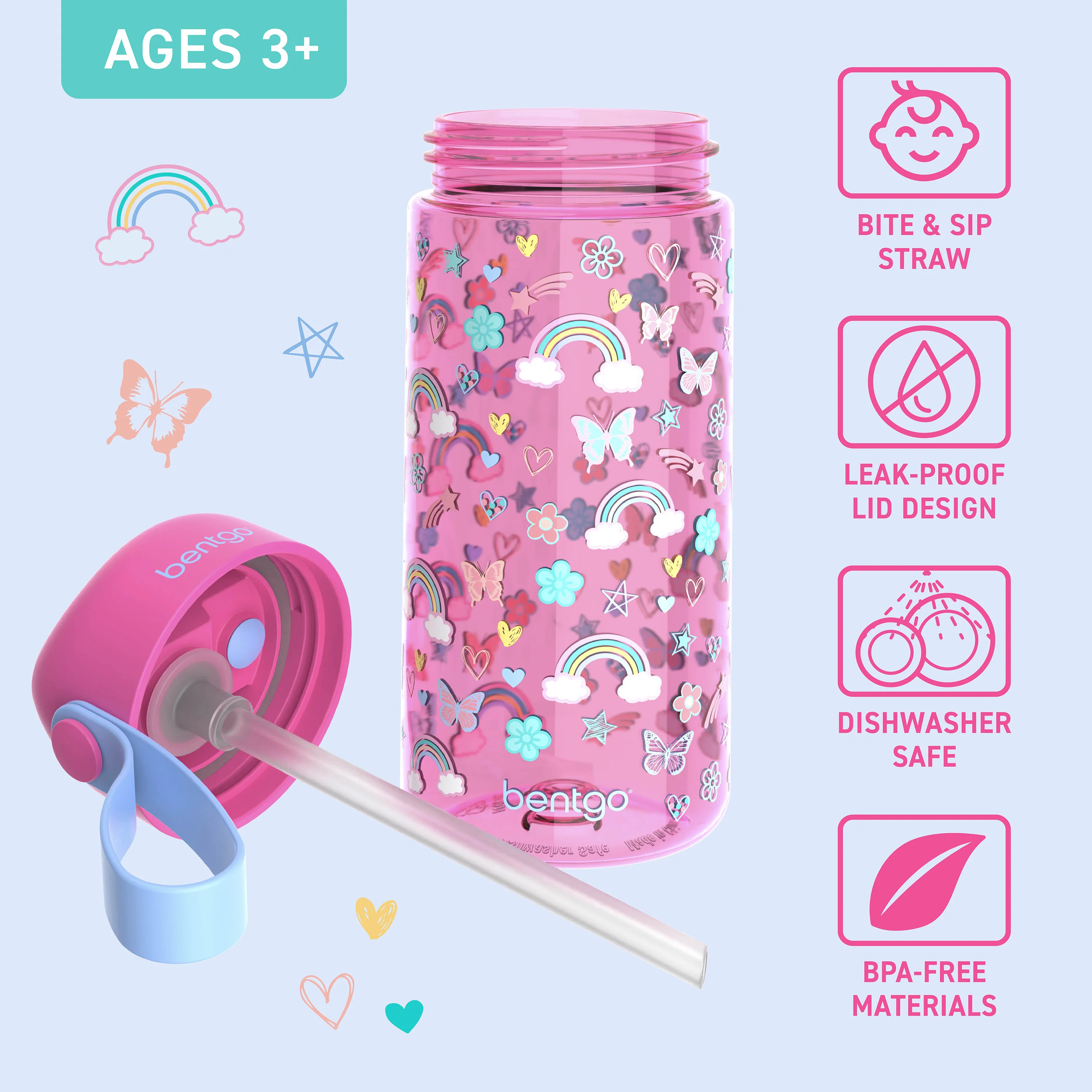 Bentgo Kids Water Bottle - Image 19