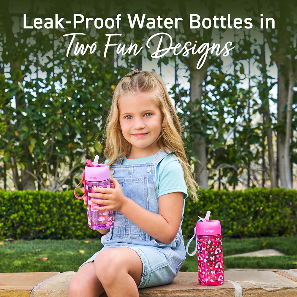 Bentgo Kids Prints Water Bottle (2-Pack) - Image 16