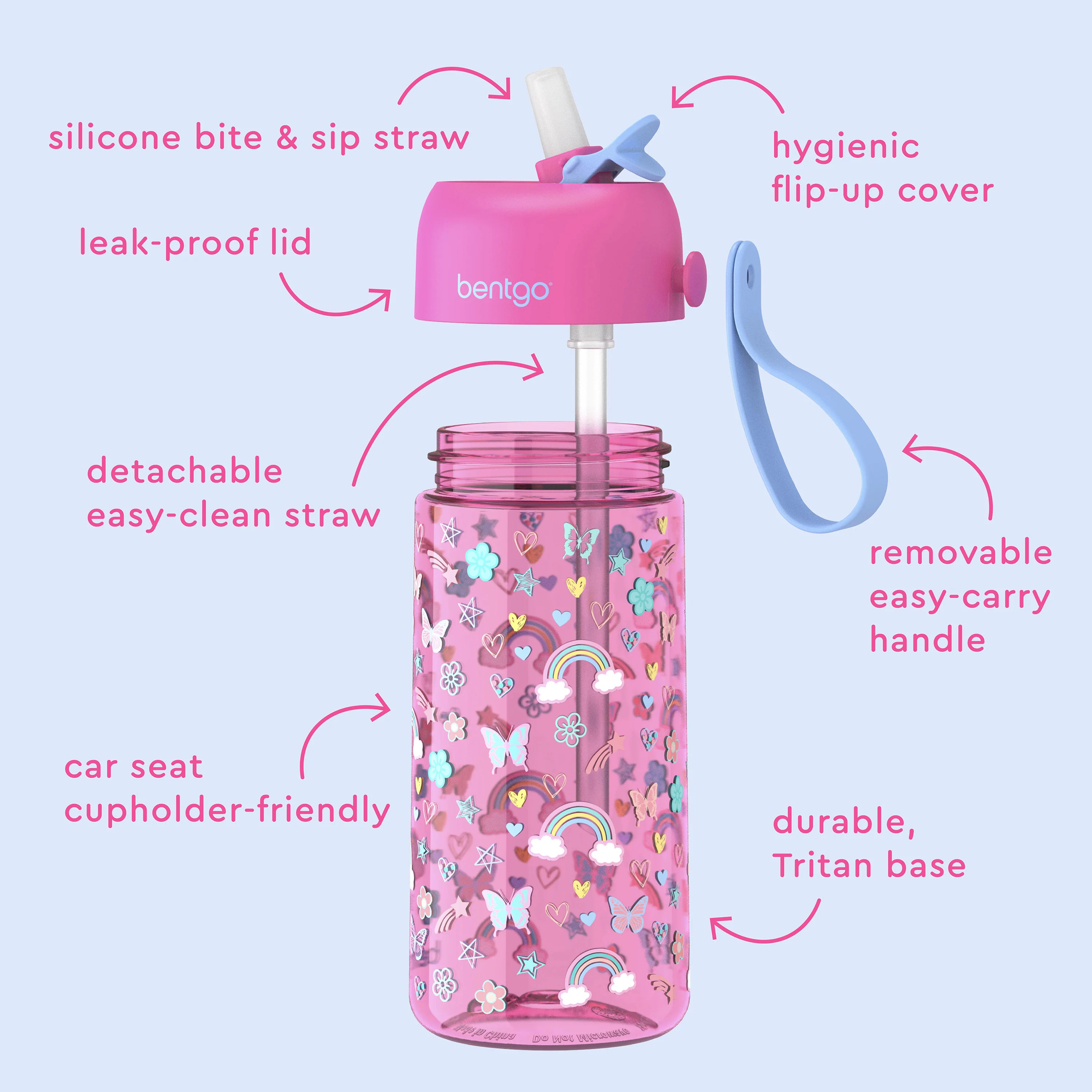 Bentgo Kids Water Bottle - Image 22