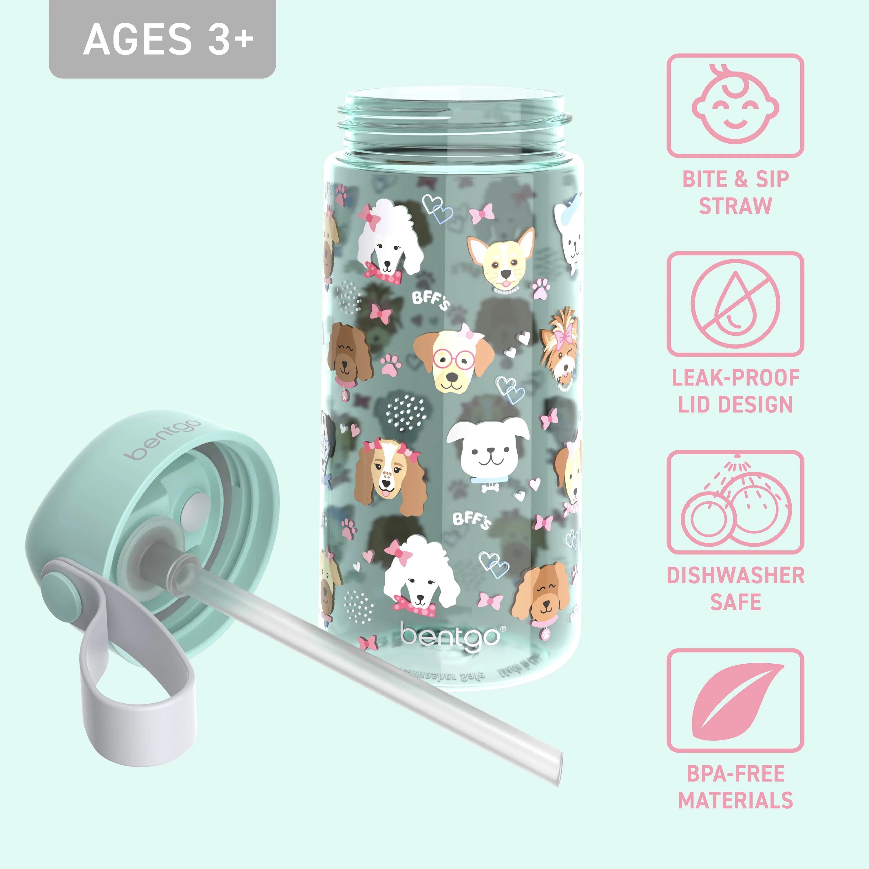 Bentgo Kids Water Bottle - Image 35