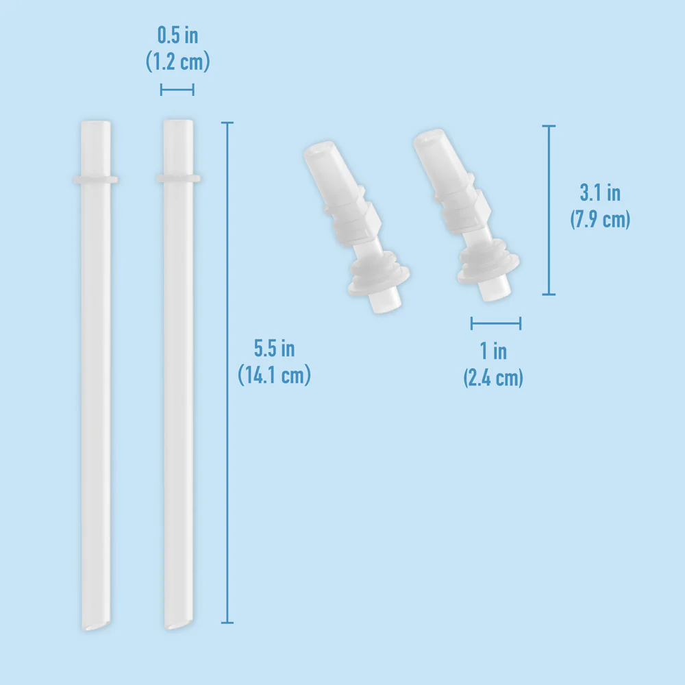 Bentgo Kids Water Bottle Replacement Straws (2-Pack) - Image 4