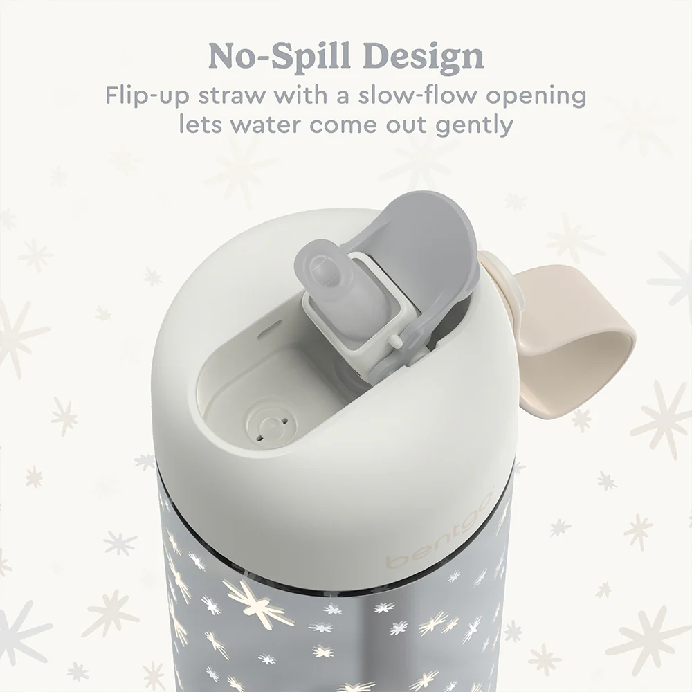 Bentgo Kids Whimsy & Wonder Prints Water Bottle - Image 28
