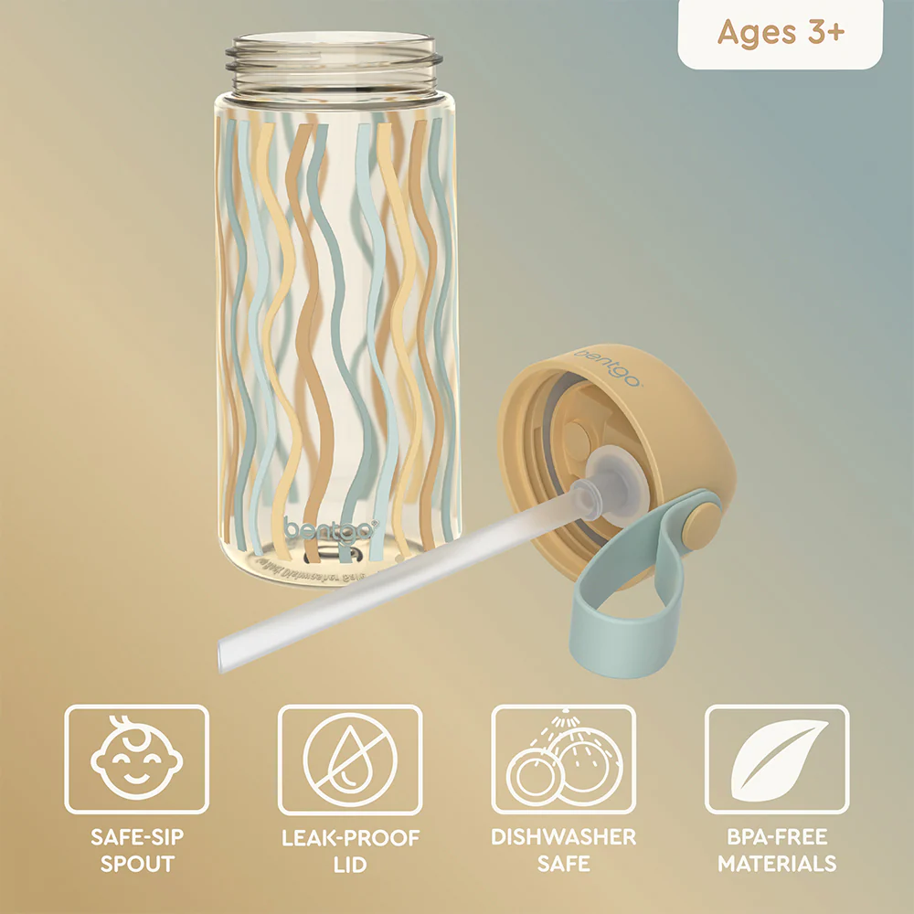 Bentgo Kids Whimsy & Wonder Prints Water Bottle - Image 37