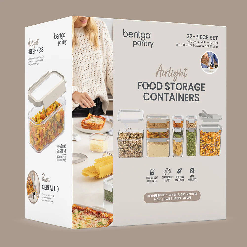 Bentgo Pantry Airtight Food Storage Containers (22-pcs) - Image 16
