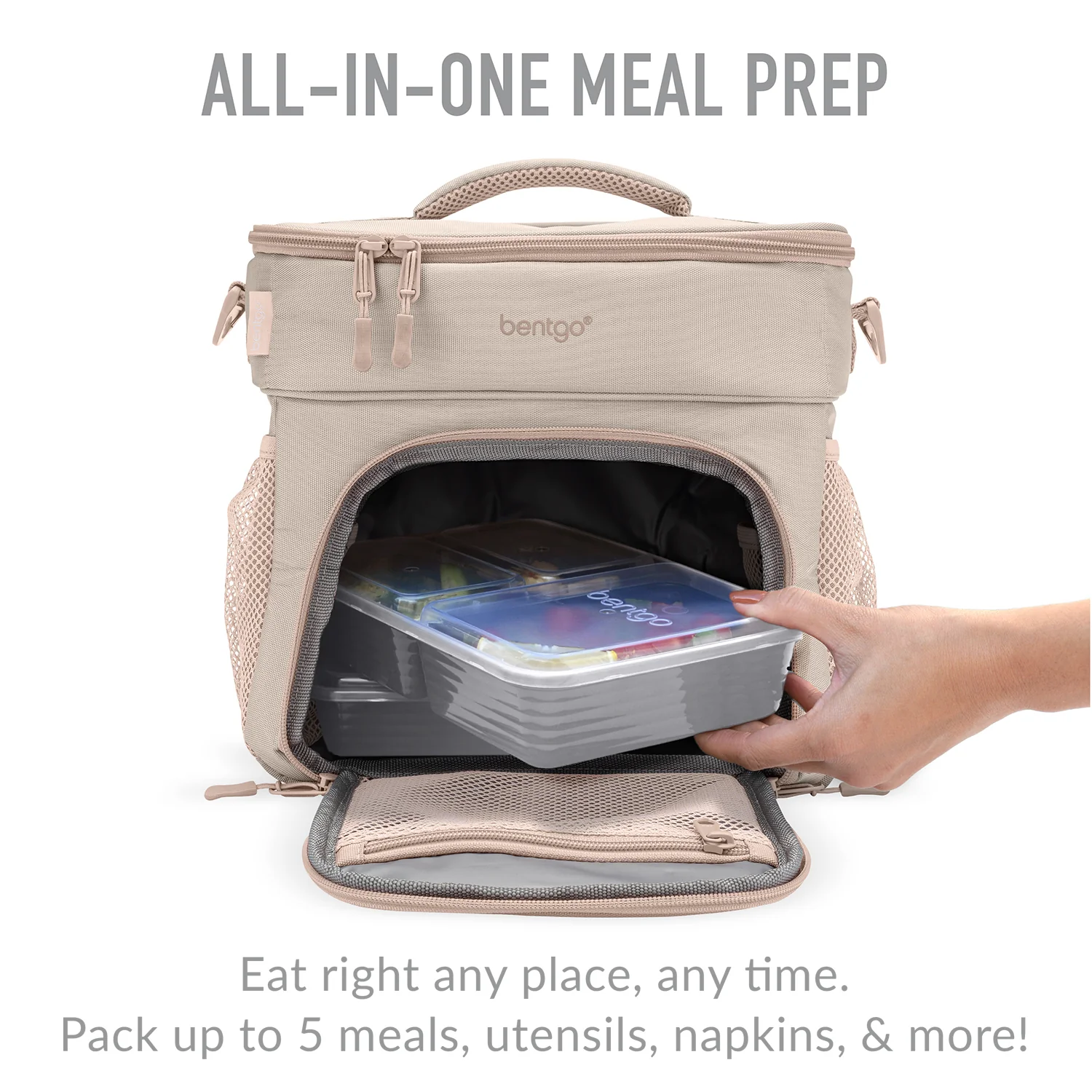 Bentgo Prep Deluxe Bag & 60-Piece Meal Prep Container Set - Image 16