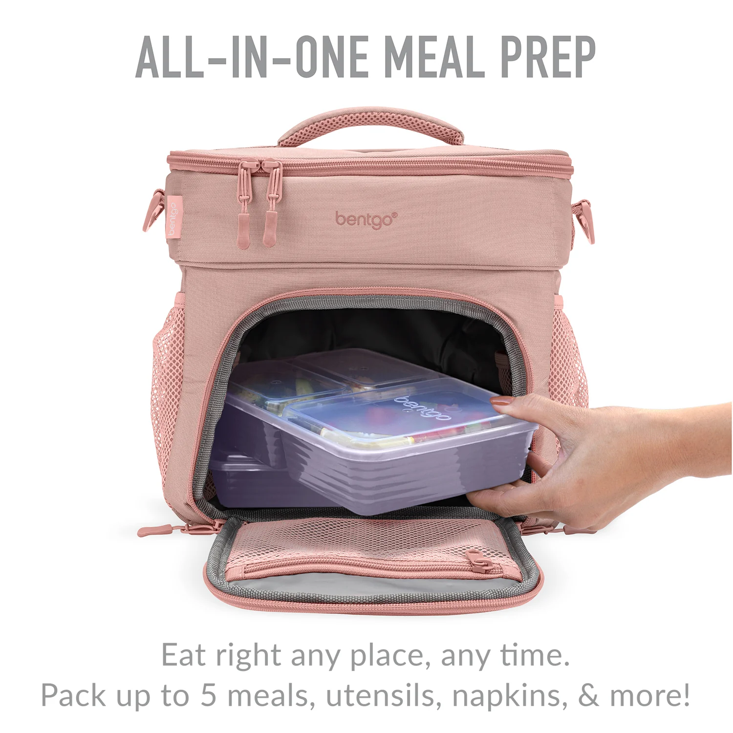Bentgo Prep Deluxe Bag & 60-Piece Meal Prep Container Set - Image 9