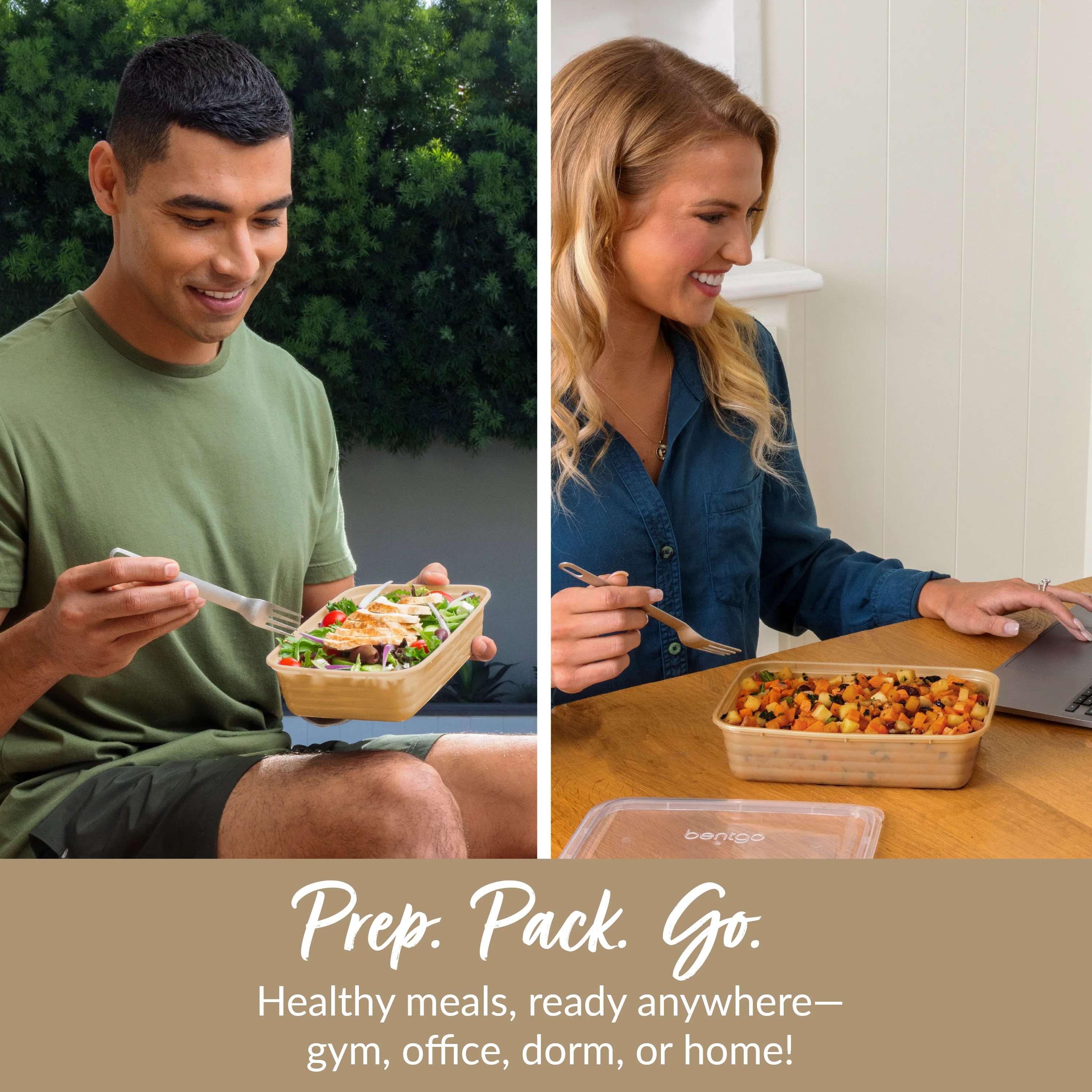 Bentgo Prep 1-Compartment Meal Prep Containers (20-Piece) - Image 42
