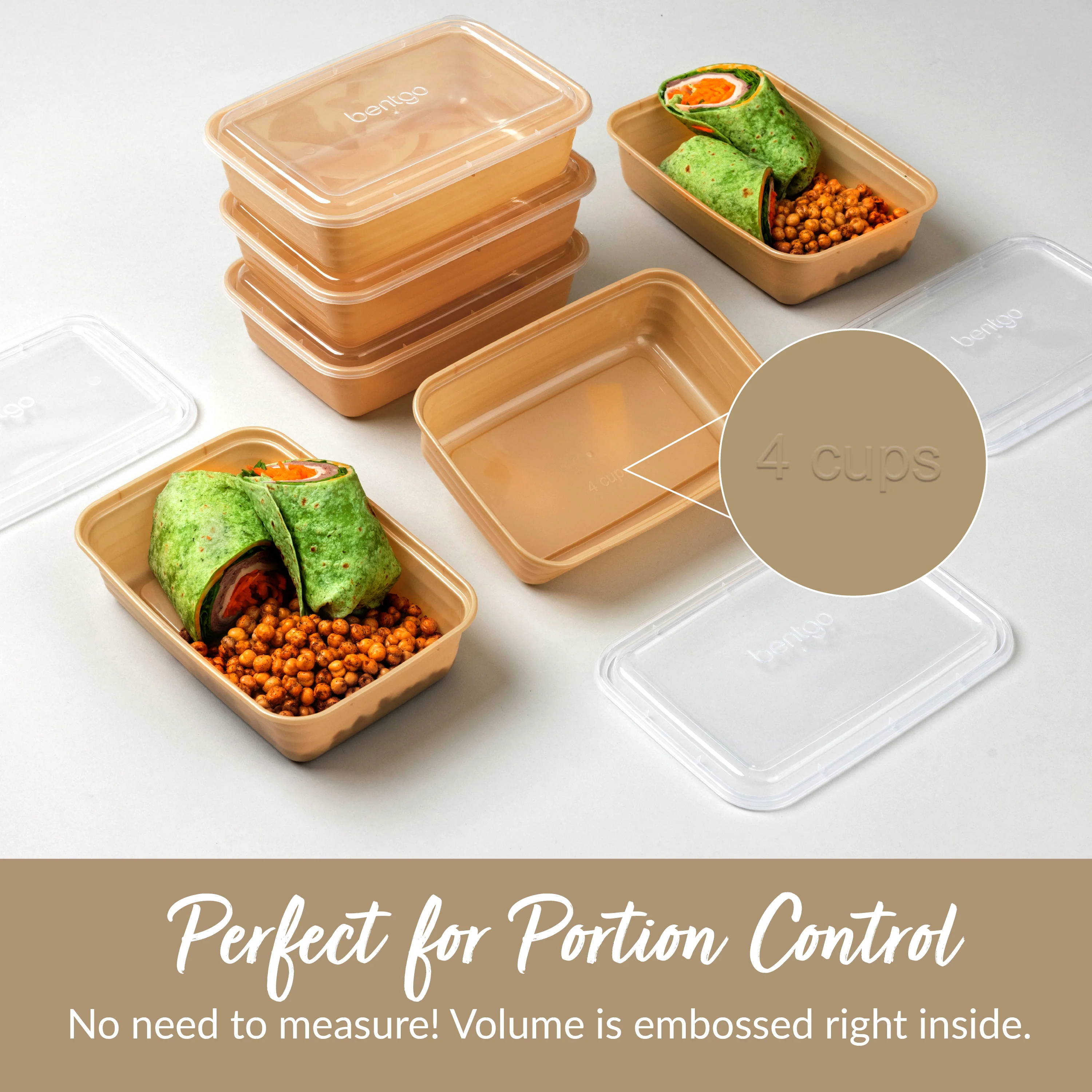 Bentgo Prep 1-Compartment Meal Prep Containers (20-Piece) - Image 45