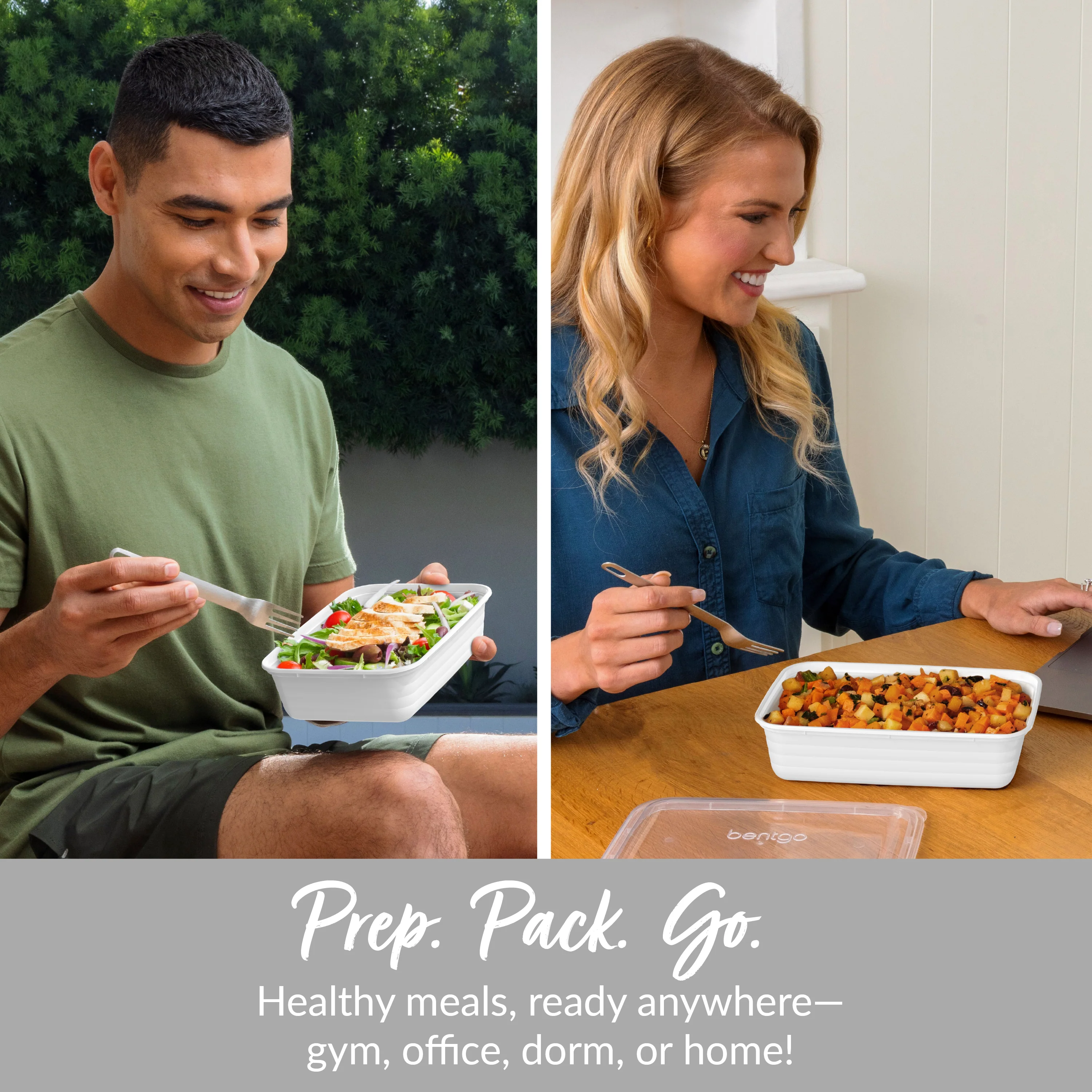Bentgo Prep 1-Compartment Meal Prep Containers (20-Piece) - Image 50