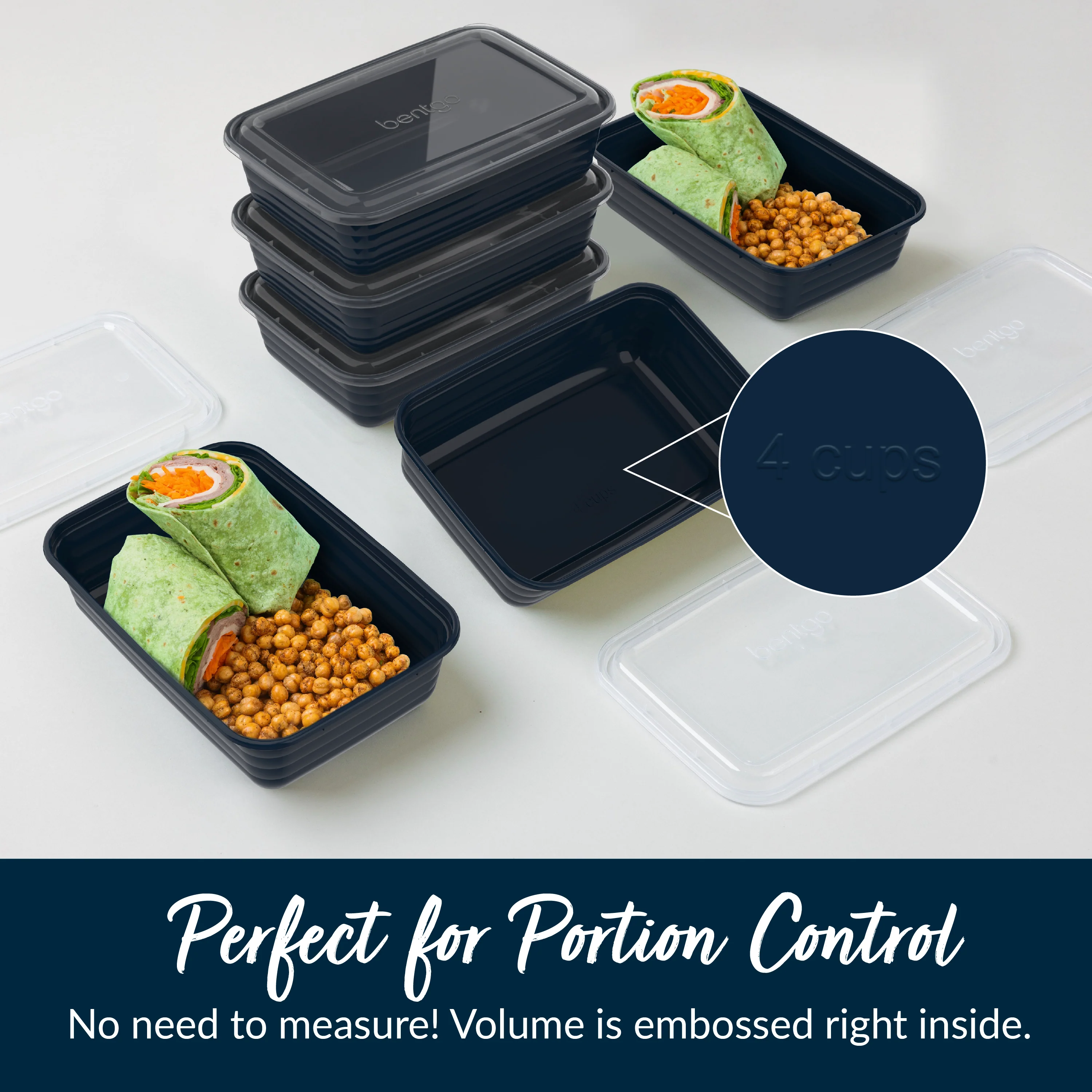 Bentgo Prep 1-Compartment Meal Prep Containers (20-Piece) - Image 61