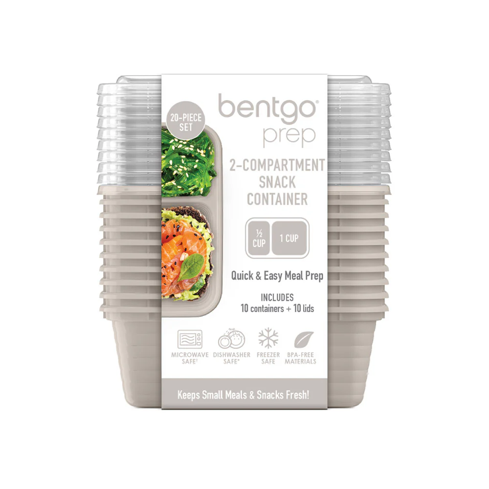 Bentgo Prep 2-Compartment Snack Containers (20-Piece) - Image 31