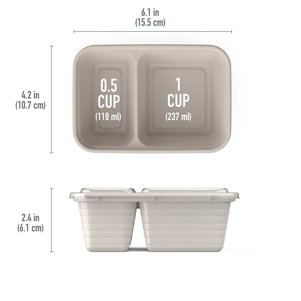 Bentgo Prep 2-Compartment Snack Containers (20-Piece) - Image 32